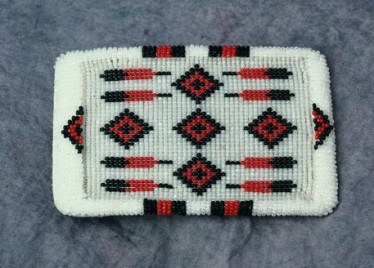 Koasati Beaded Belt Buckle