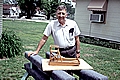 Model Moss Picking Boat
