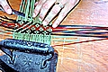 Weaving river cane