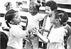 Girls playing "Mizz Brown" in New Orleans