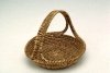 Koasati Pine Straw Tray Basket