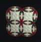 Quilt Sample, Double Wedding Ring