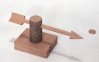 Arrow in Log Toy