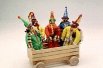 Courir Du Mardi Gras Dolls in Cart
