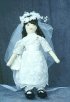 Doll Wearing First Communion or May Crowning Dress