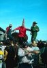 Cajun Mardi Gras Runners in L'Anse Maigre