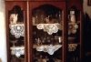 Display of Crochet Doilies