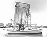 Lafitte Skiff Rigged with Skimmer Nets