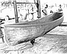 Large and Deep Dugout Pirogue, along Bayou Du Large, c. 1969
