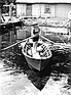 Creole Skiff on Little Grand Bayou, ca. 1969