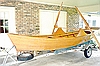Munson Creole Skiff on Trailer