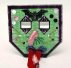 Needlepoint Cajun Mardi Gras Mask