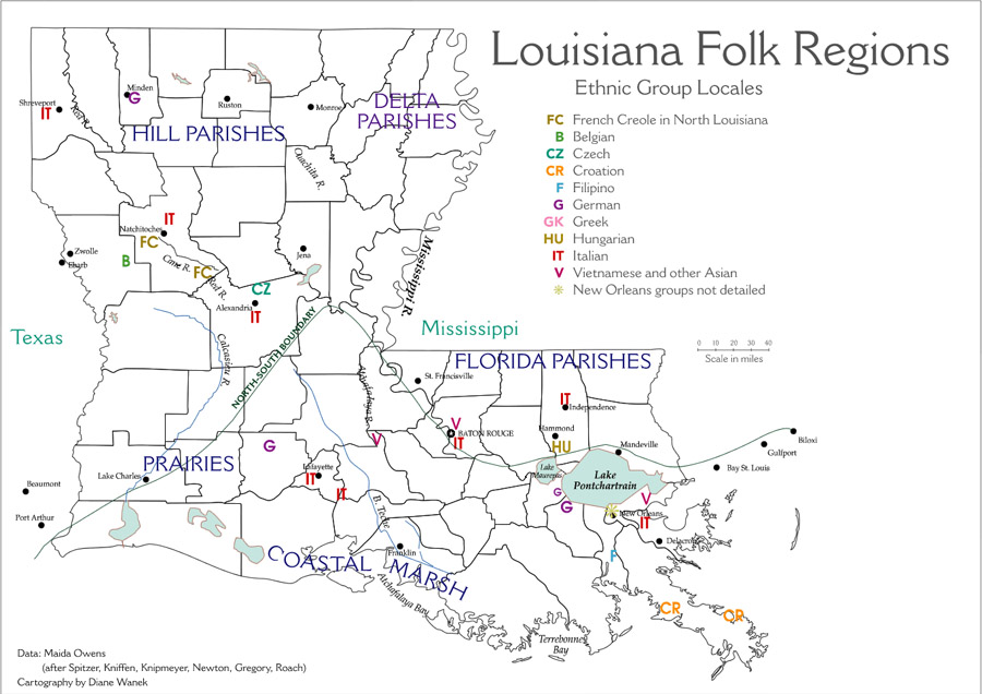 Maps of Louisiana